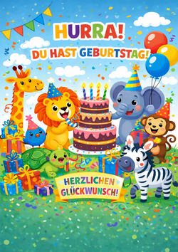 Hurra Geburtstag