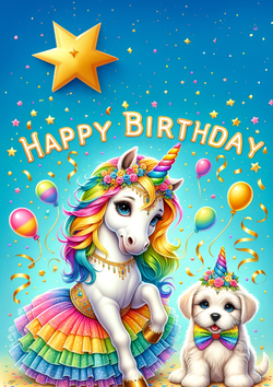 Happy Birthday Einhorn